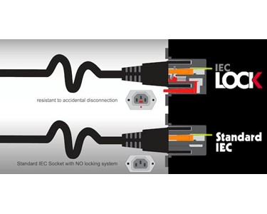 Power Strip | 8x IEC-Lock C13 Outlets
