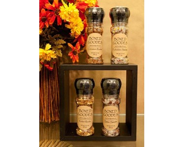 Glass Spice Bottles with Grinder | PACKSPEC