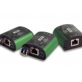 2052 - 3 Port Industrial Fast Ethernet to Fiber Micro Media Converter