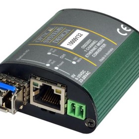 2051 - Fiber to Copper Industrial Fast Ethernet Micro Media Converter