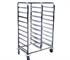 Stainless Steel Gastronorm Trolley | HOS-101-WHGN21