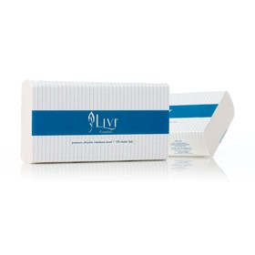 2ply 150 Sheet Ultraslim Towel | Livi Essentials