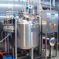 CIP installation for pharmaceutical plants