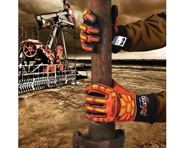 HexArmor - Safety Gloves | 4021X GGT5 MUD