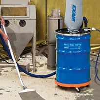 Compressed Air Powered Heavy Duty Dry Vacs | Vacuum Cleaners