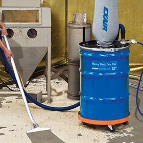 Compressed Air Powered Heavy Duty Dry Vacs | Vacuum Cleaners