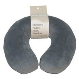 Grey Orthopaedic Memory Foam Neck Cushion | VM936AG