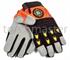 Black/Orange/Grey Handling Safety Gloves | MWT0309