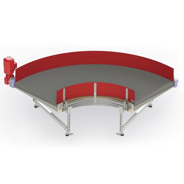 Curved Belt Conveyor