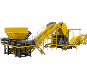 Scrap Metal Recycling Plant
