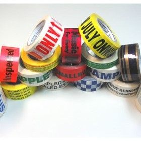 How can custom printed tape help promote your business?