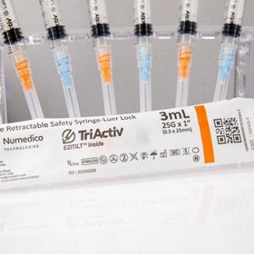 TriActiv Retractable Safety Syringe 