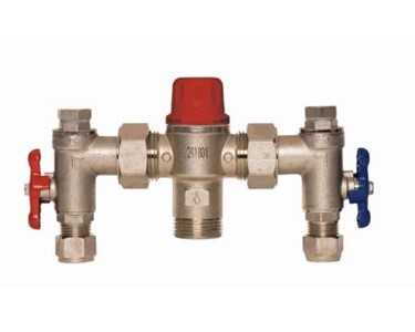 Enware - Thermostatic Mixing Valve with Thermal Flush | Aquablend 1500