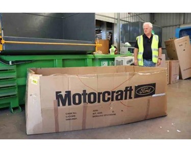 Cardboard and Plastic Horizontal Baler | H70 