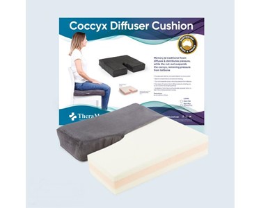 Therapeutic Pillows - Coccyx Diffuser Memory Foam Seat Cushion