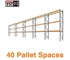 PRQ Pallet Racking | 40 Pallet Spaces
