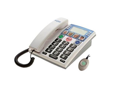 SmartCaller - Emergency Call Telephone | HP4 & HP5-3G Professional Blue Phone