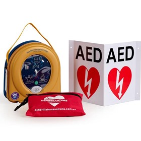 500P Semi Automatic AED Compact Defibrillator Bundle