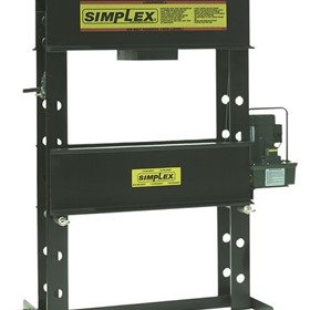 Simplex H-Frame Metal Hydraulic Presses | 100 Ton