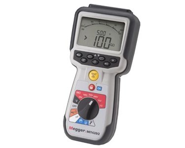 Megger - MIT420/2 Insulation Tester 50 V, 100 V, 250 V, 500 V & 1000 V