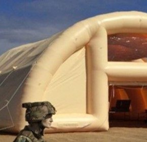 Cubic Defense inflatable shelter - Case Study Cubic Defense inflatable shelter - Case Study