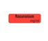 Medi-Print - Drug Identification Label - Red | Recuronium mg/ml