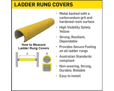 Advance Anti-Slip Surfaces - Antislip Ladder Rung Covers