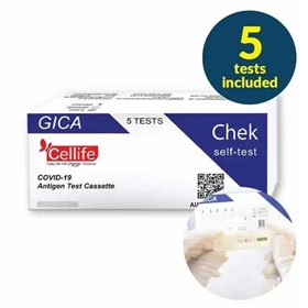  Covid-19 Rapid Antigen Test (Nasal Swab) | 5 Pack |TGA Approved