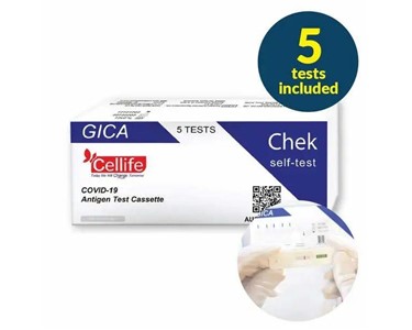 Cellife -  Covid-19 Rapid Antigen Test (Nasal Swab) | 5 Pack |TGA Approved