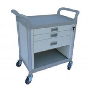 Modular Utility Trolley with 3 Wide Drawers