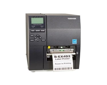 Toshiba - B-EX4D2 Direct Industrial Thermal Label Printer