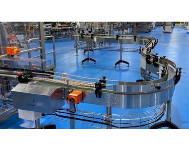 Cap & Bottle Conveyor System | Icon Equipment