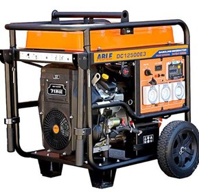 13 kVA 18Amps per phase 3 Phase Petrol Genset Trade Spec