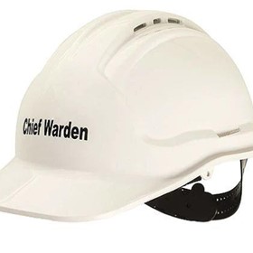Warden Hard Hat - Chief Warden