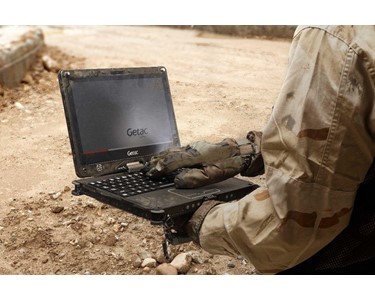 Getac - Fully Rugged Tablet that Turns into a Laptop | V110