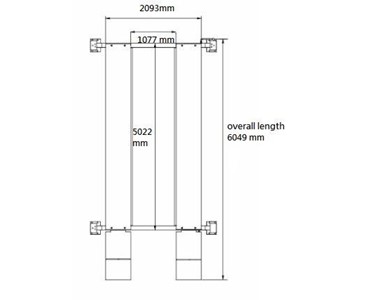 BulletPro - BP40HP 4 post 4 ton parking lift