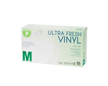 Ultra Fresh Disposable Gloves | Latex, Vinyl & Nitrile