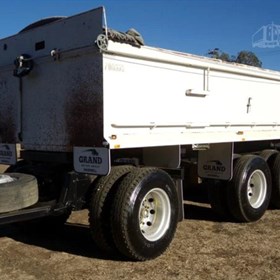 Used Dog Trailer | 2012 PEAK ENGINEERING Steel Tandem Axle 