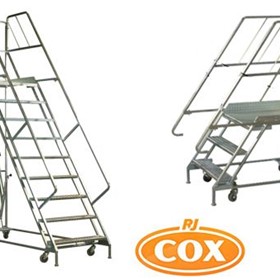Turner Mobile Access Ladders & Shelfmate Shelf Access Ladders