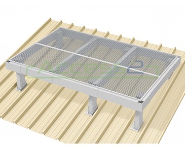 Engineered Modular Aluminium Platform Kit with Handrails | Access2