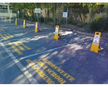 Parking Spot Protector Access Barrier