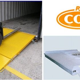 Container Access Ramps for Forklifts