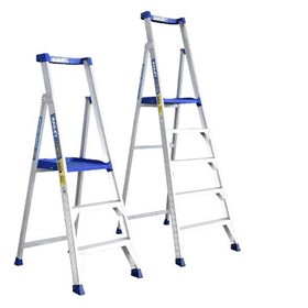 Aluminium Platform Ladders | 3 to 6 Steps | P150 