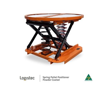 Logistec - Logistec Spring Pallet Positioner - Powder Coated