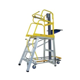 Order Picker Ladder | Automatic Braking