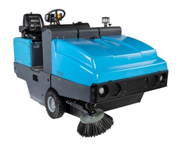 Conquest - Large Heavy Duty Ride-on Sweeper | RENT, HIRE or BUY | PB180