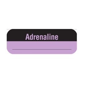 Drug Identification Label - Lilac | Adrenaline 10x35 HP op