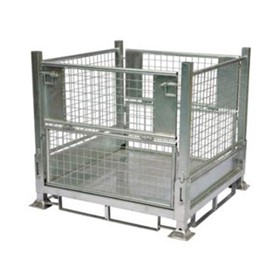 Foldable Steel Cage 1125 x 1125 x 1000mm
