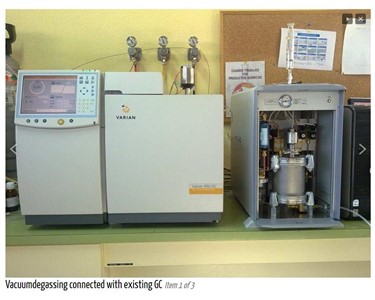 Vacuum Degassing Gas Analysers Connected with Existing GC