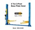2-Post 4 Ton Base Plate Vehicle Hoist | Model: WES-H240B